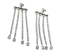 Orecchini Domar Gioielli Donna ORECCHINI ARGENTO 925 in Argento Cubic Zirconia EZC117110